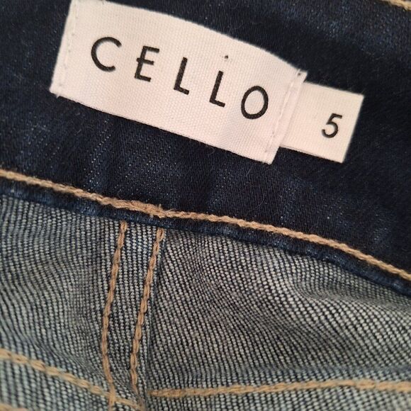 Cello Blue Wide Leg Flare jeans size 5 (27- M) - Picture 3 of 8